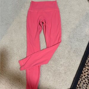 Lululemon Athletica Pink High-Rise Leggings
